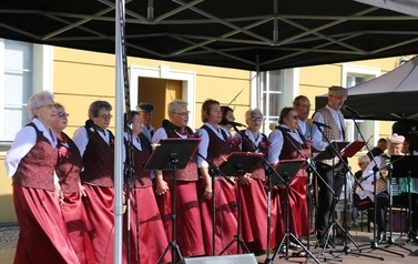 Letnia Scena NOK - Namysłowski Festiwal Piosenki Seniora + Wystawa zabytkowych rower&oacute;w, Pokaz mody z lat 20 i 30 89