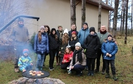 Rozwiązywanie Questu leśnego połączone z ogniskiem 1