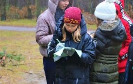 Rozwiązywanie Questu leśnego połączone z ogniskiem 14