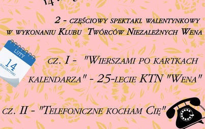 Zdjęcie do Poetyckie walentynki