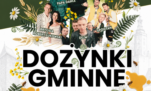 DOŻYNKI GMINNE 2026 – W TYM ROKU SPOTYKAMY SIĘ W KRASOWICACH!