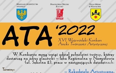 Zdjęcie do Aneks Tw&oacute;rczości Artystycznej ATA 2022