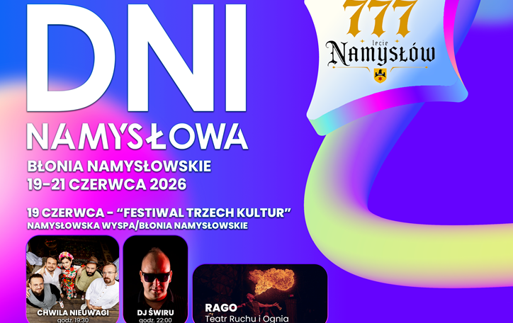 Dni Namysłowa 2026 nadchodzą wielkimi krokami!